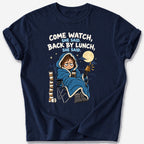 Back by Lunch, She Said T-Shirt — Navy