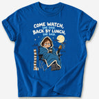 Back by Lunch, She Said T-Shirt — Royal