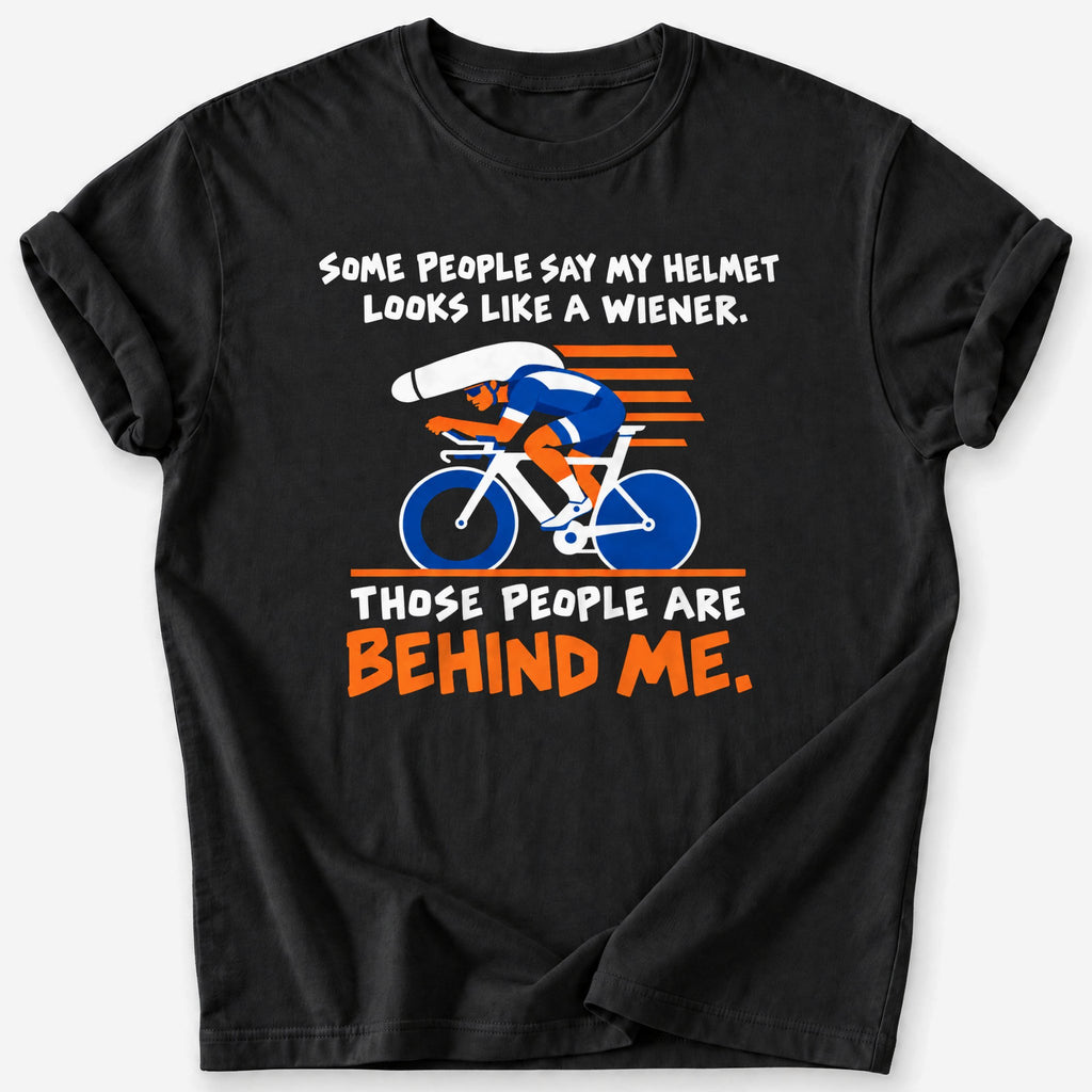 Behind Me T-Shirt — Black