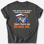 Behind Me T-Shirt — Dark Heather