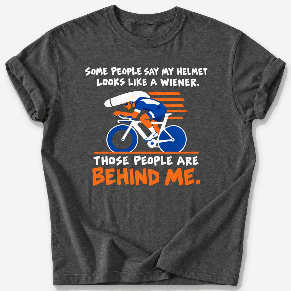 Behind Me T-Shirt — Dark Heather