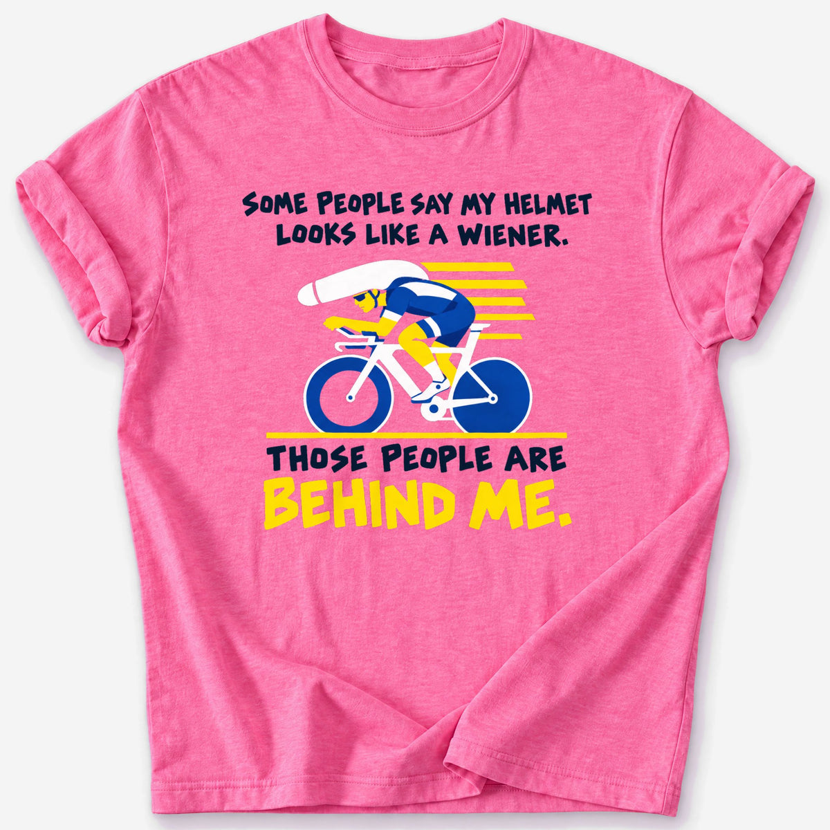 Behind Me T-Shirt — Heather Heliconia