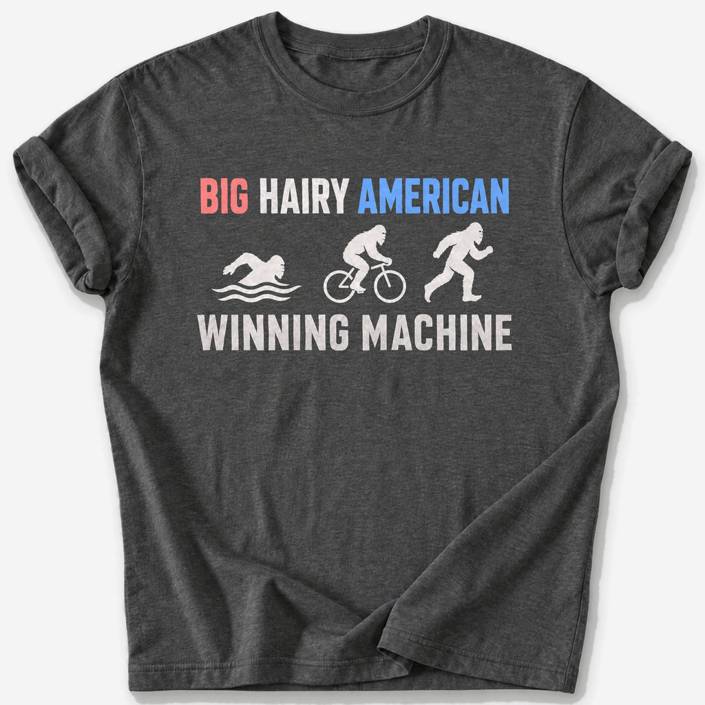 Big Hairy American T-Shirt — Dark Heather