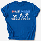 Big Hairy American T-Shirt — Royal