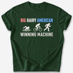Big Hairy American T-Shirt — Forest Green