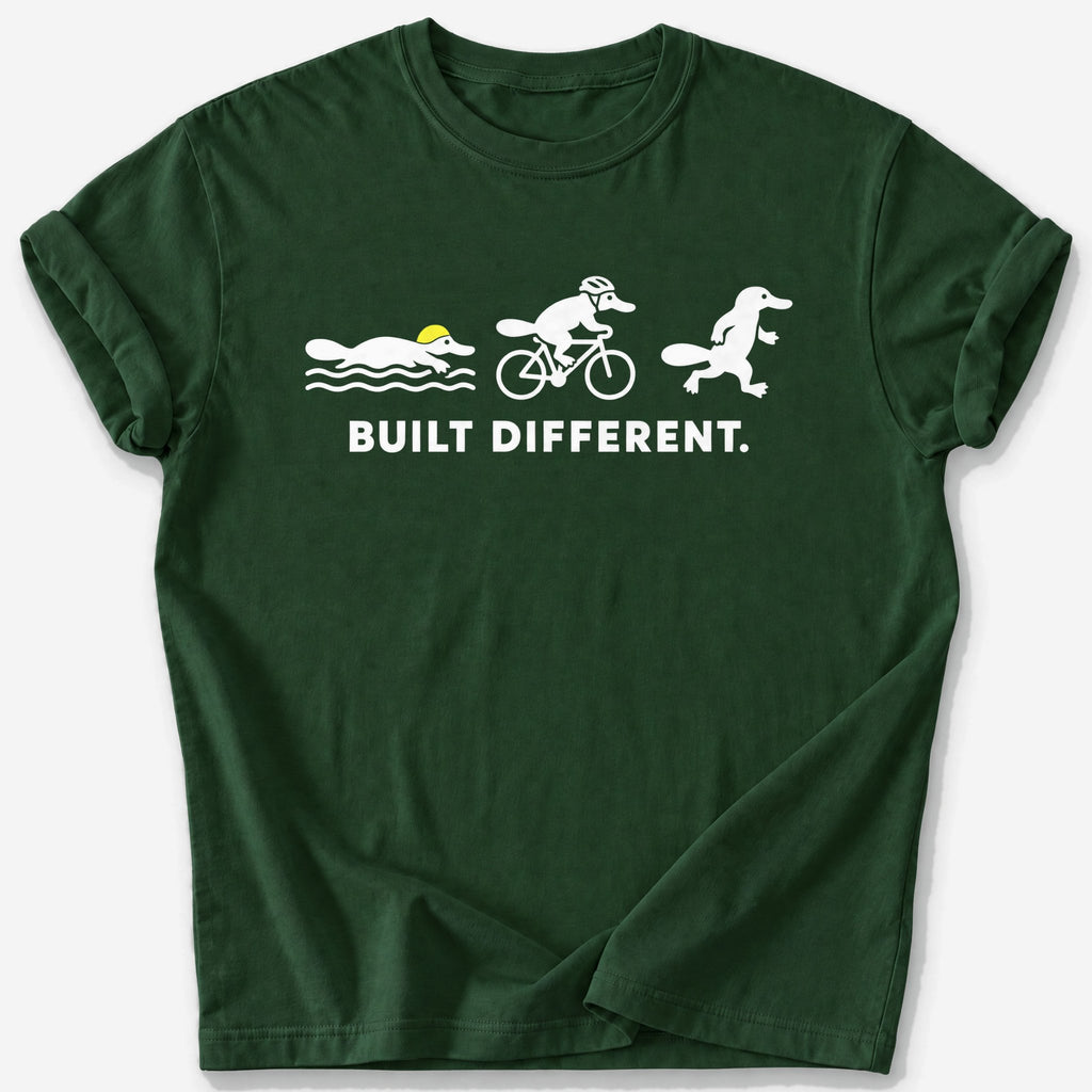 Built Different T-Shirt — Forest Green
