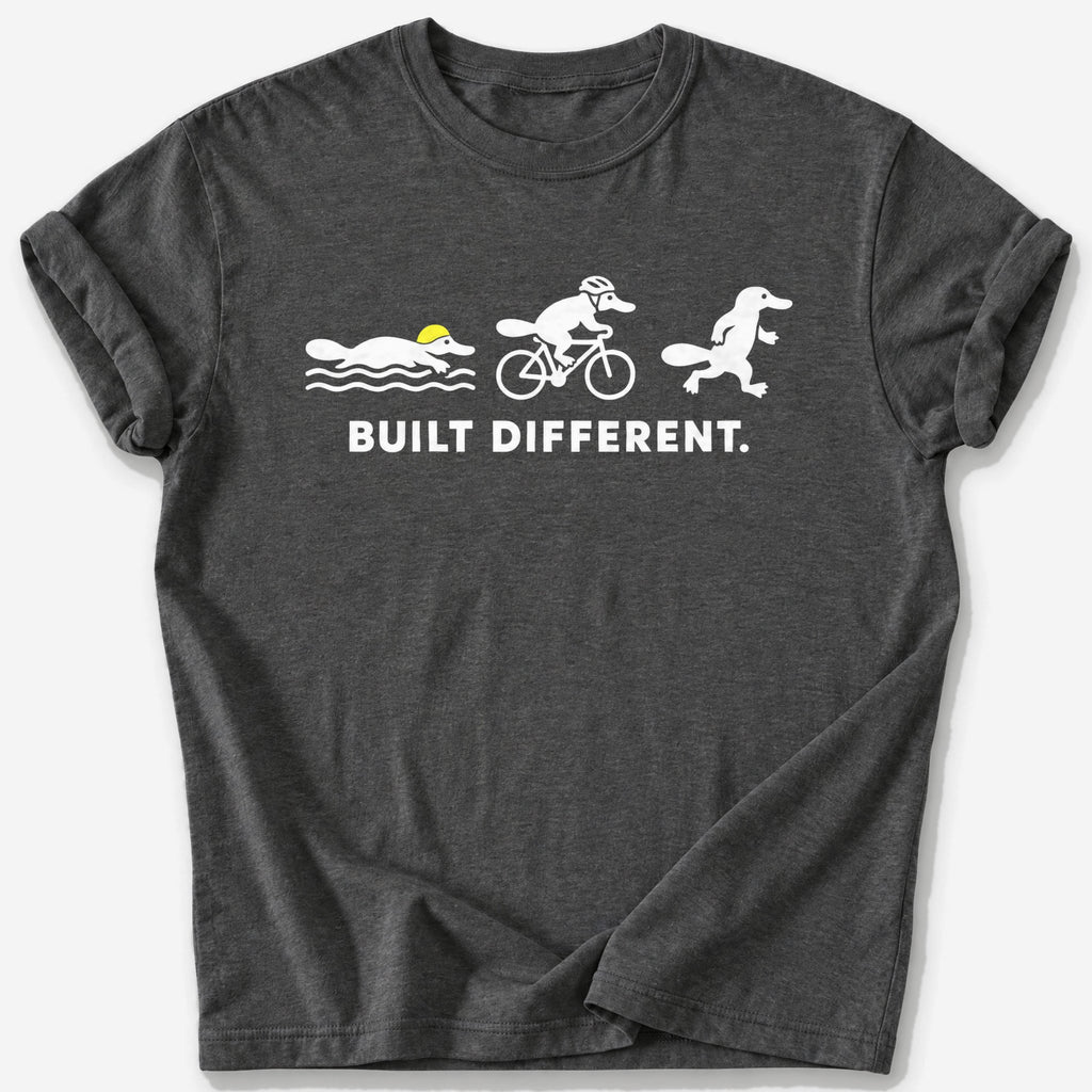 Built Different T-Shirt — Dark Heather