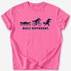 Built Different T-Shirt — Heather Heliconia