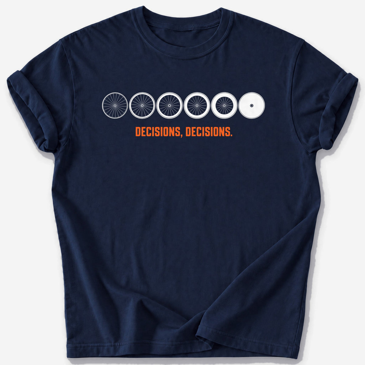 Decisions, Decisions T-Shirt — Navy