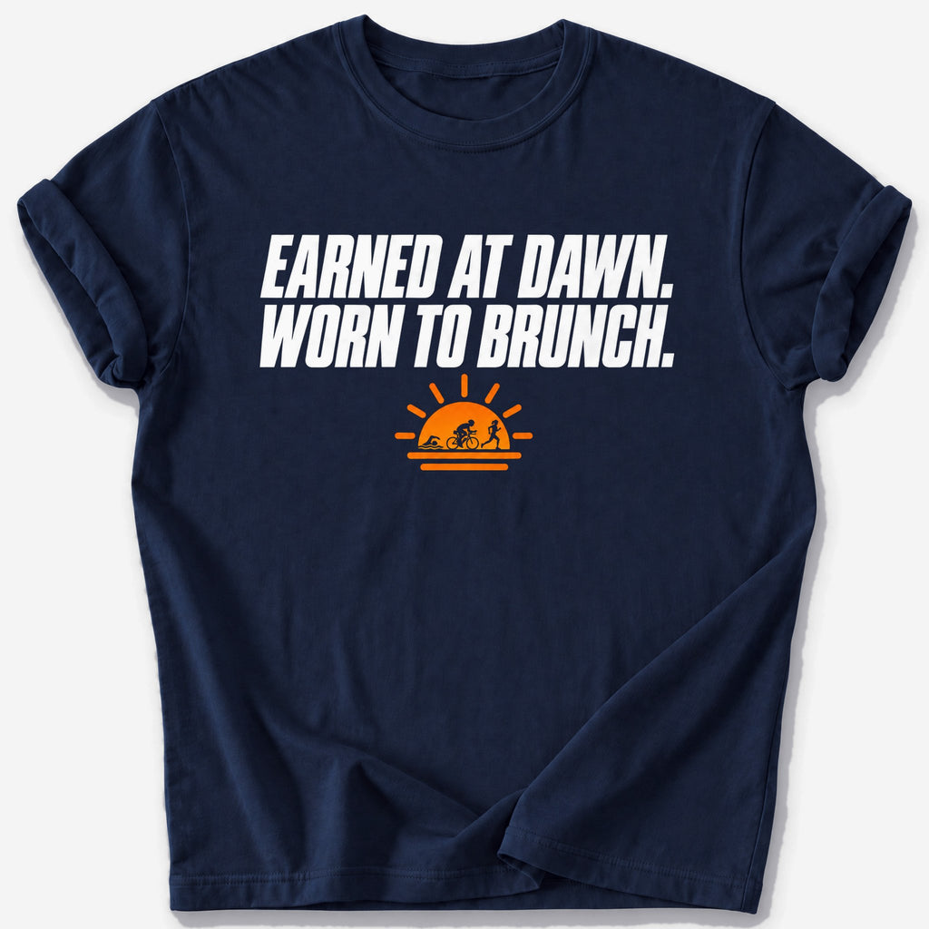 Earned at Dawn T-Shirt — Navy