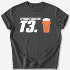 Favorite Transition: T3 T-Shirt — Dark Heather