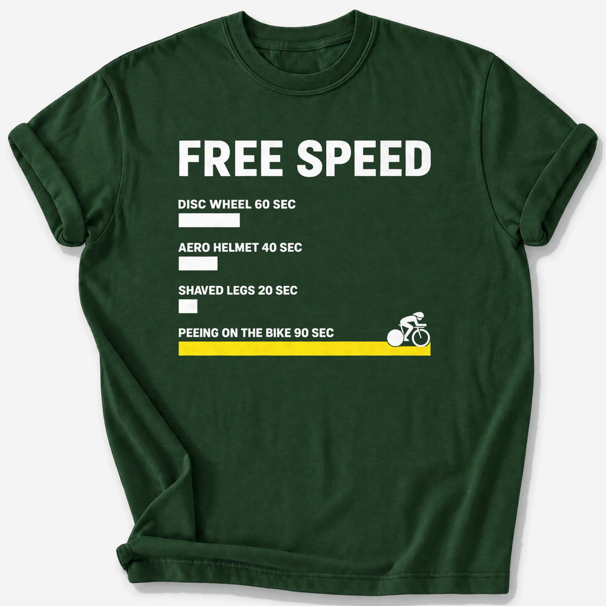 Free Speed T-Shirt — Forest Green