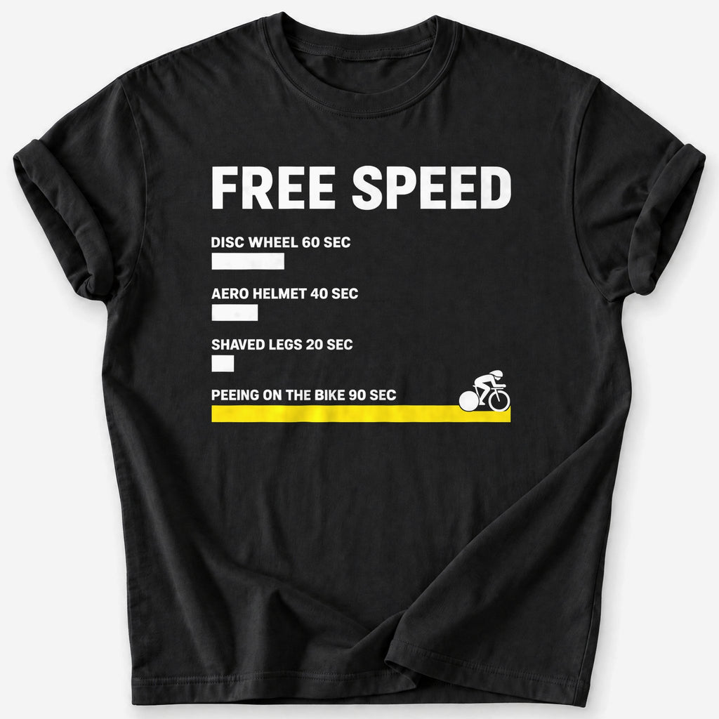 Free Speed T-Shirt — Black