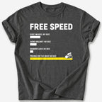 Free Speed T-Shirt — Dark Heather