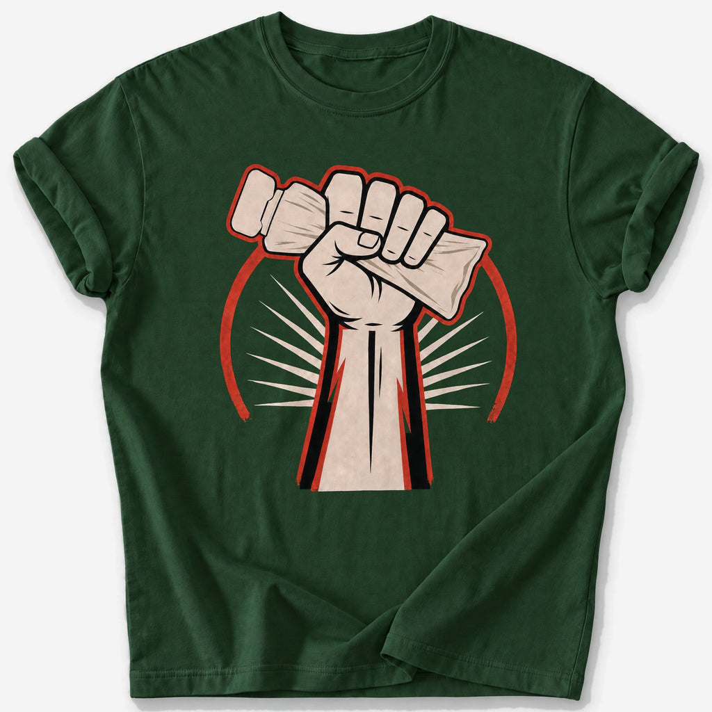 Gel Pack Salute T-Shirt — Forest Green