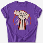 Gel Pack Salute T-Shirt — Heather Purple