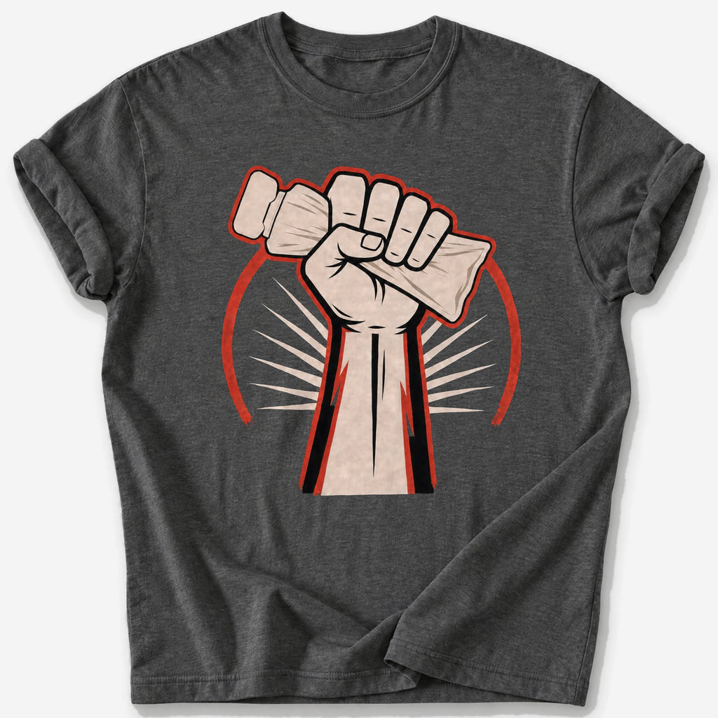 Gel Pack Salute T-Shirt — Dark Heather