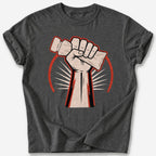 Gel Pack Salute T-Shirt — Dark Heather