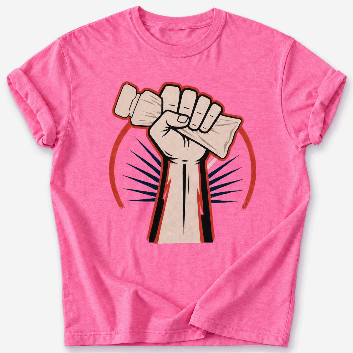 Gel Pack Salute T-Shirt — Heather Heliconia