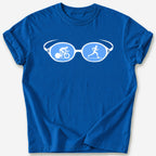 Goggle Lenses T-Shirt — Royal