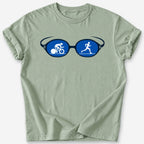 Goggle Lenses T-Shirt — Sage