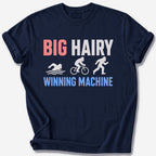 Hairy Winning Machine T-Shirt — Navy