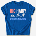 Hairy Winning Machine T-Shirt — Royal