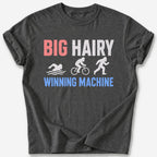 Hairy Winning Machine T-Shirt — Dark Heather