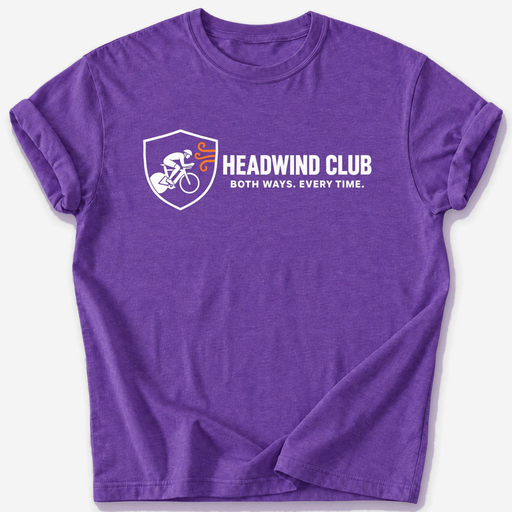 Headwind Club T-Shirt — Heather Purple