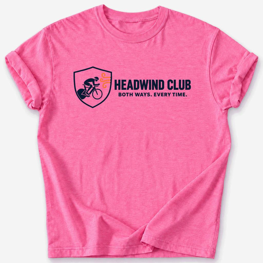 Headwind Club T-Shirt — Heather Heliconia