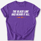 Heard It All T-Shirt — Heather Purple