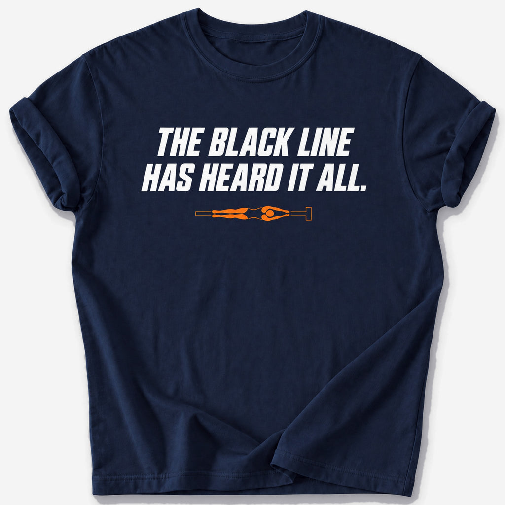 Heard It All T-Shirt — Navy