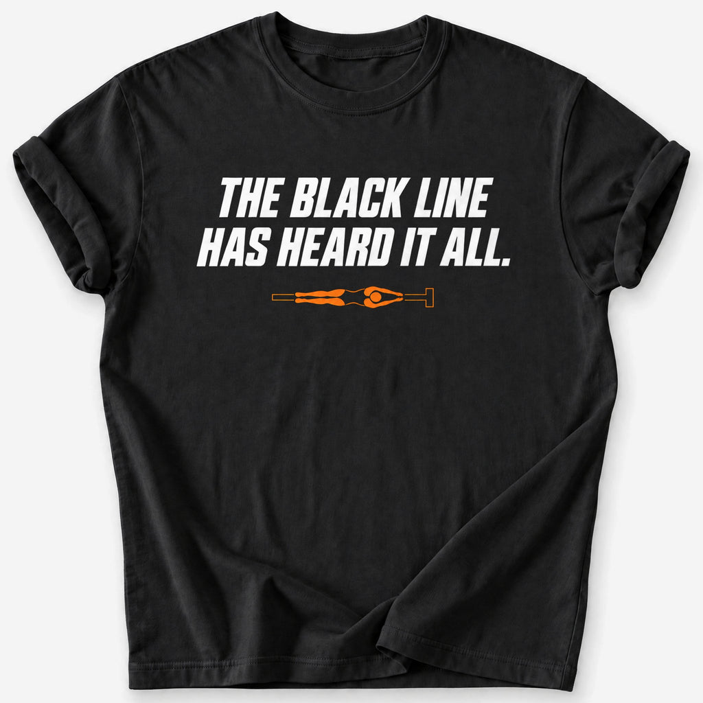 Heard It All T-Shirt — Black
