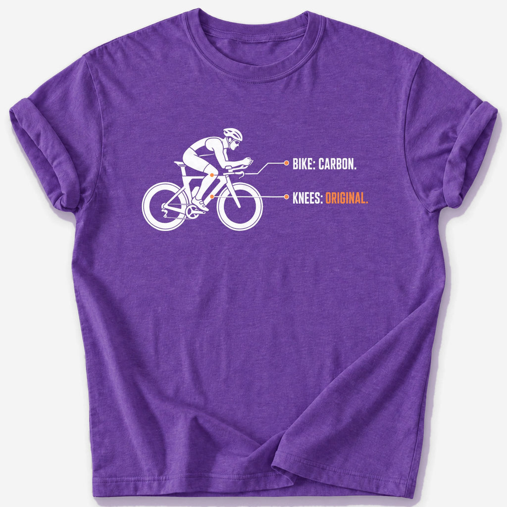 Knees: Original T-Shirt — Heather Purple