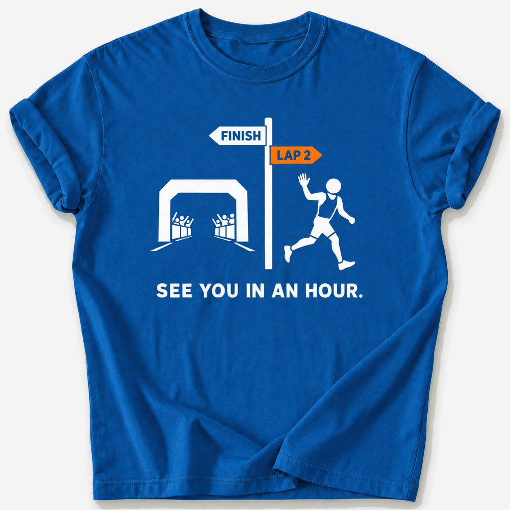 Lap 2 T-Shirt — Royal