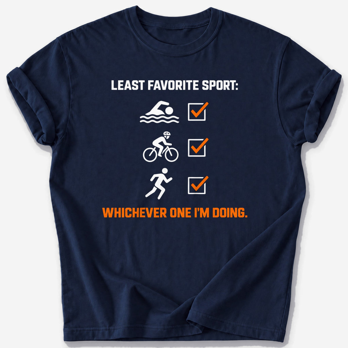 Least Favorite Sport T-Shirt — Navy