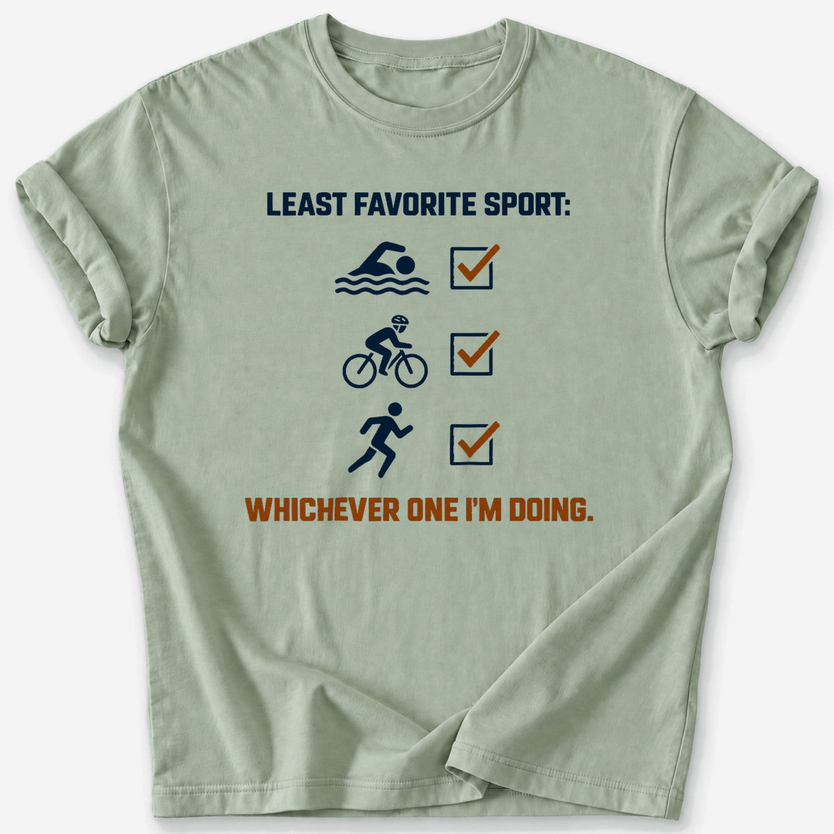 Least Favorite Sport T-Shirt — Sage