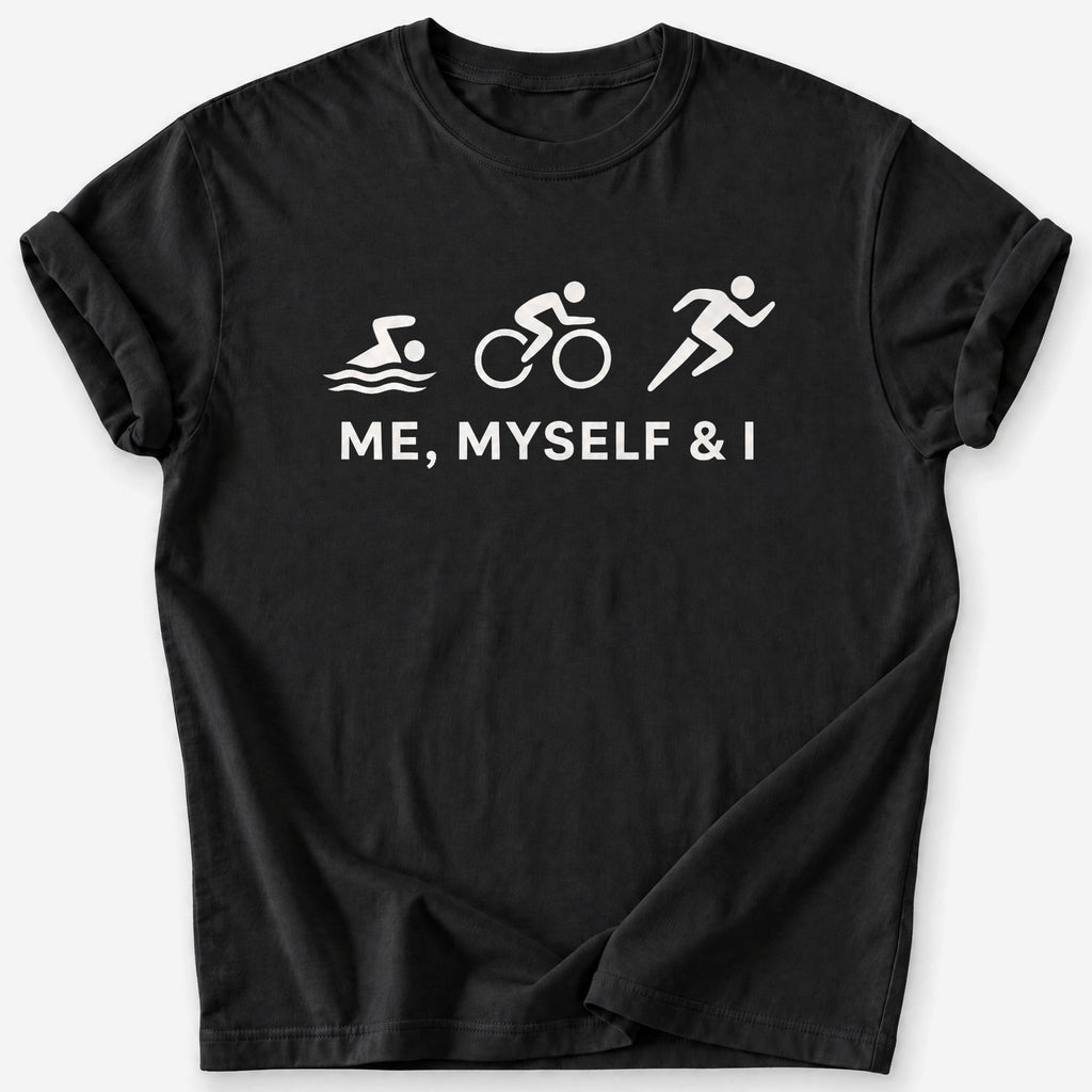 Me, Myself & I T-Shirt — Black
