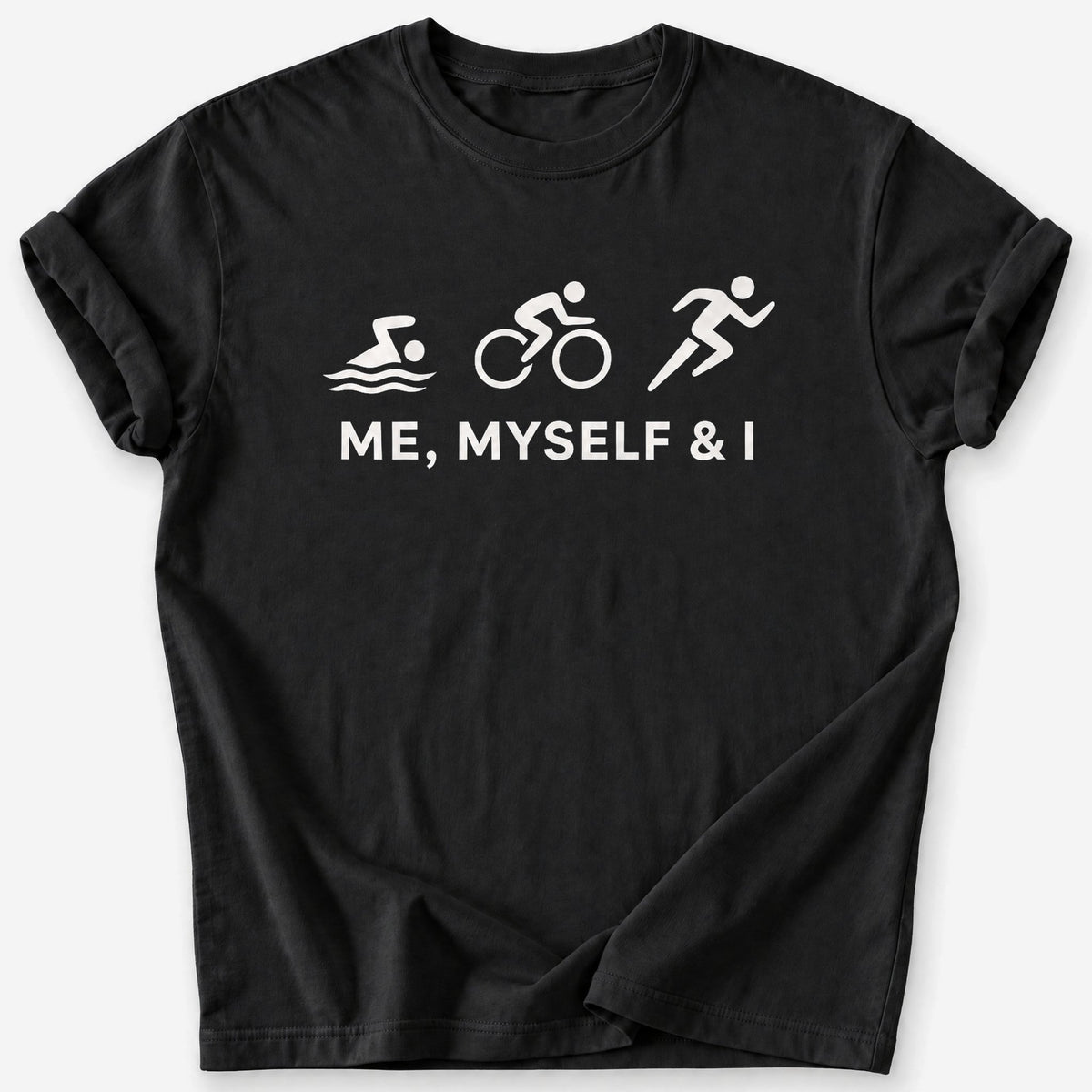 Me, Myself & I T-Shirt — Black