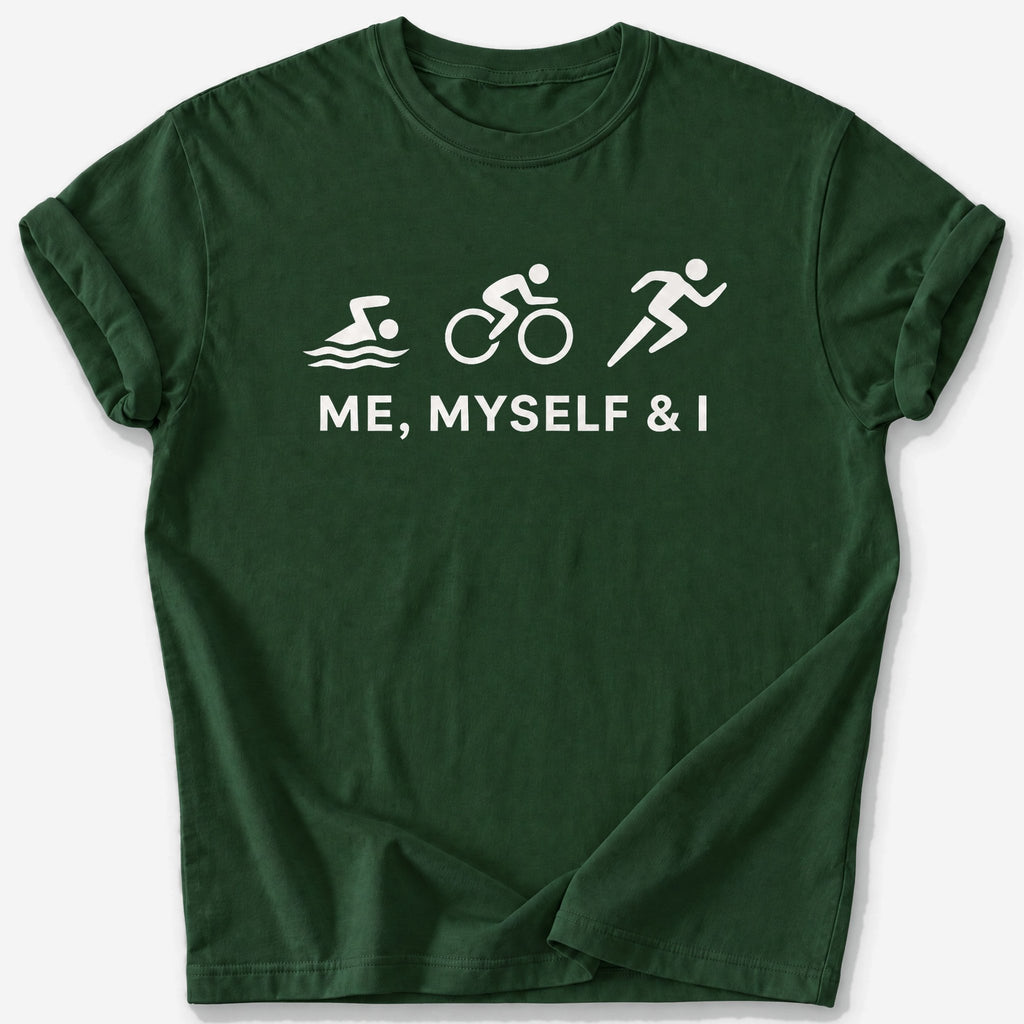 Me, Myself & I T-Shirt — Forest Green