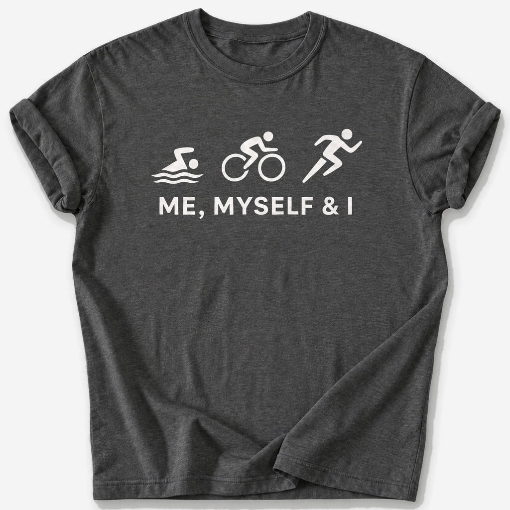 Me, Myself & I T-Shirt — Dark Heather