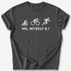 Me, Myself & I T-Shirt — Dark Heather