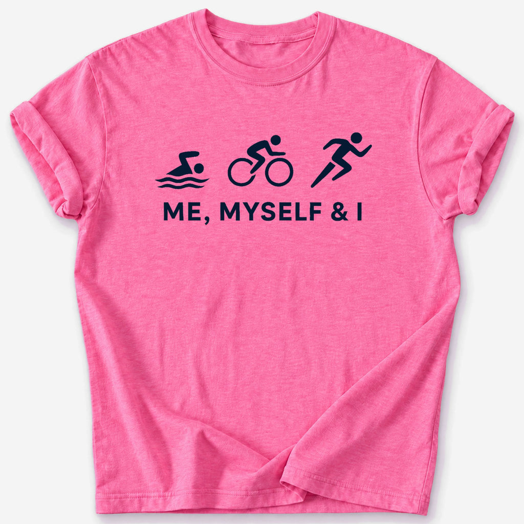 Me, Myself & I T-Shirt — Heather Heliconia