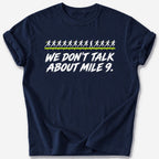 Mile 9 T-Shirt — Navy