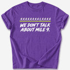 Mile 9 T-Shirt — Heather Purple