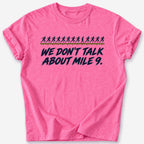 Mile 9 T-Shirt — Heather Heliconia