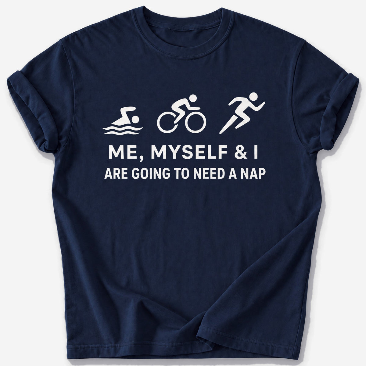 Need a Nap T-Shirt — Navy
