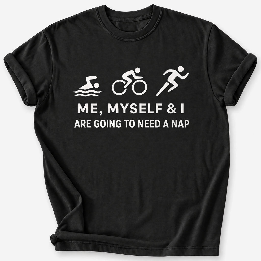 Need a Nap T-Shirt — Black