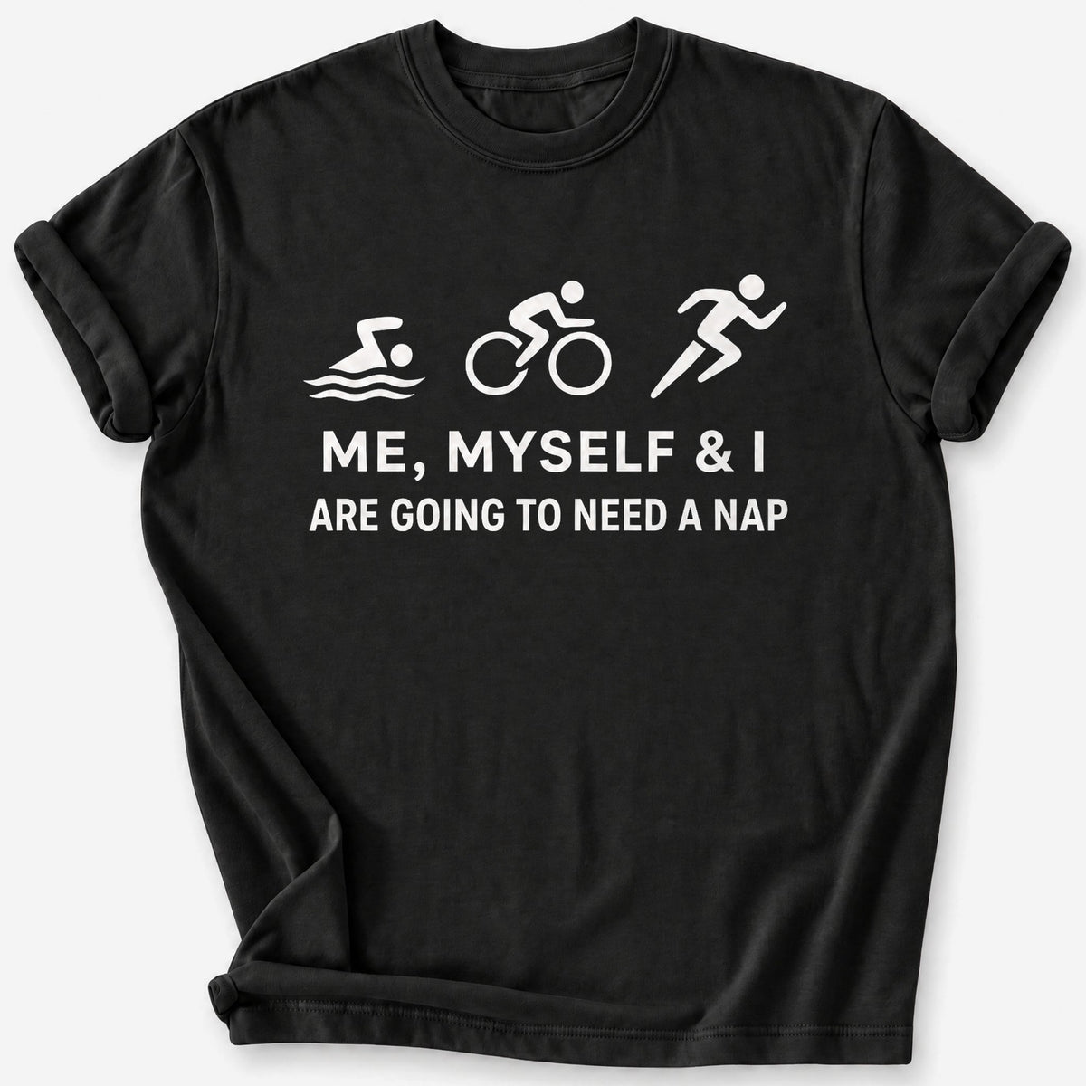Need a Nap T-Shirt — Black