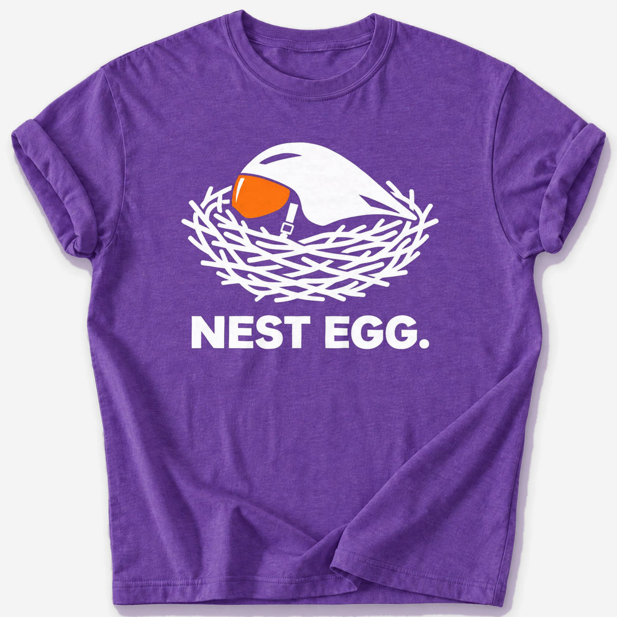 Nest Egg T-Shirt — Heather Purple